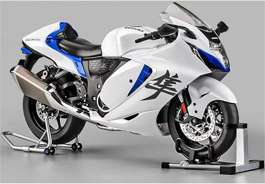 Suzuki Hayabusa GSX-1300R 1:6 (Blanco)