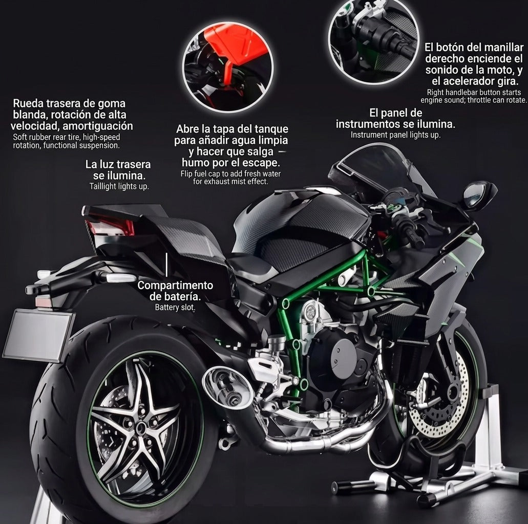 Kawasaki Ninja H2R 1:6