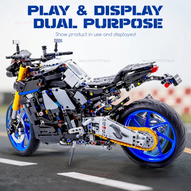 Yamaha MT-10 SP 1:6 – Building Lego