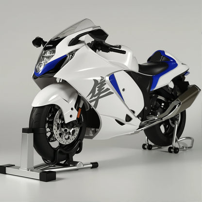 SUZUKI HAYABUSA GSX-1300R 1:6 (BLANCO)