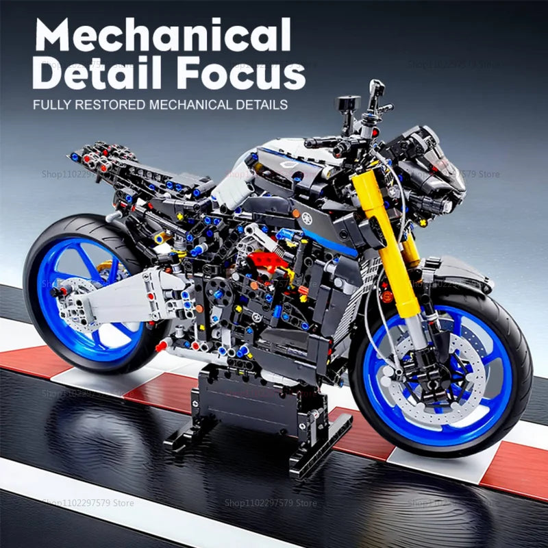 Yamaha MT-10 SP 1:6 – Building Lego