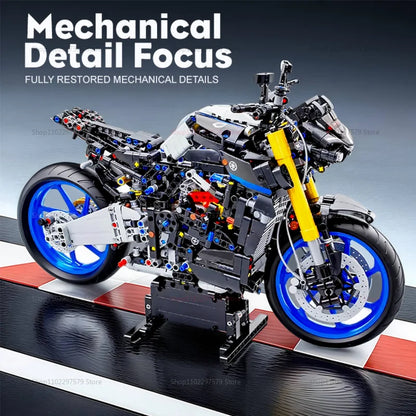 Yamaha MT-10 SP 1:6 – Building Lego