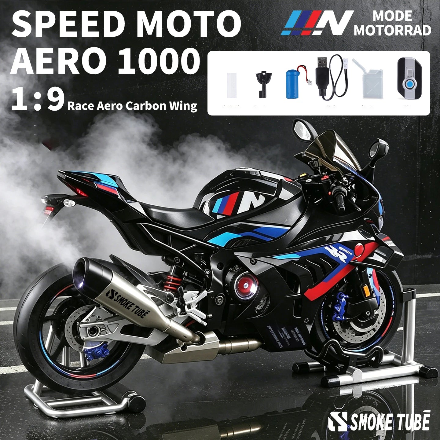 BMW S1000RR 1:9 (Edición humo)