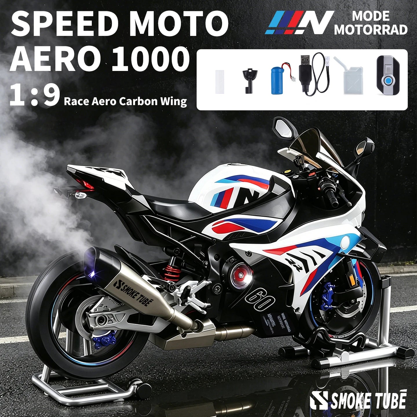 BMW S1000RR 1:9 (Edición humo)