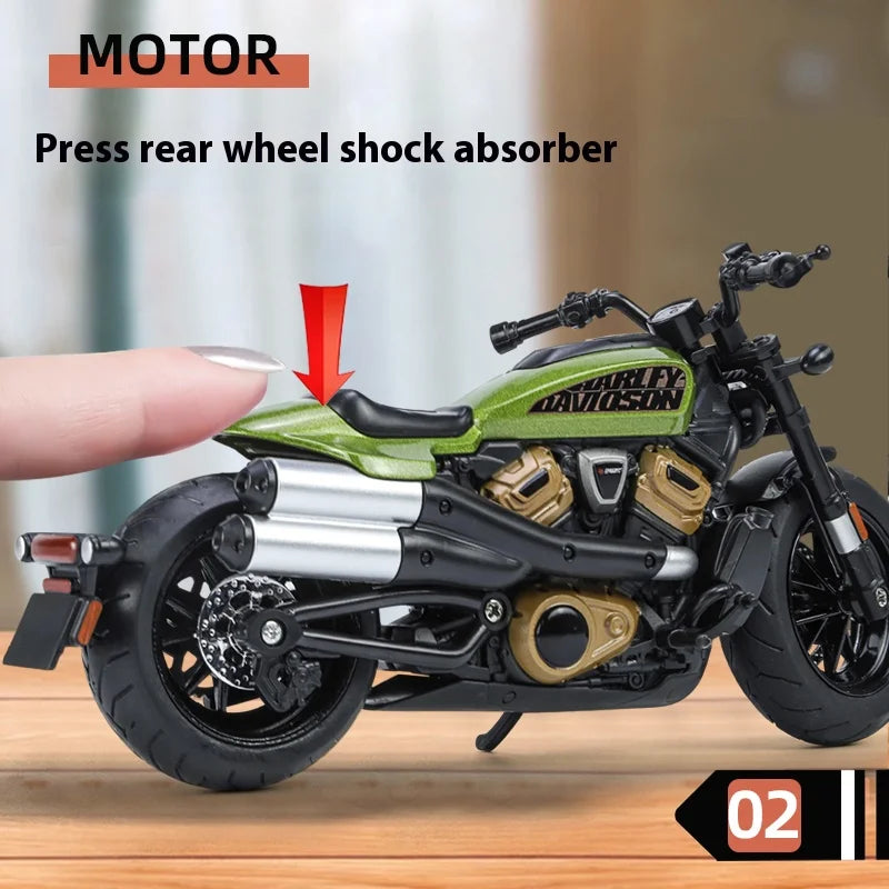 Harley Davidson Sportster 1:12