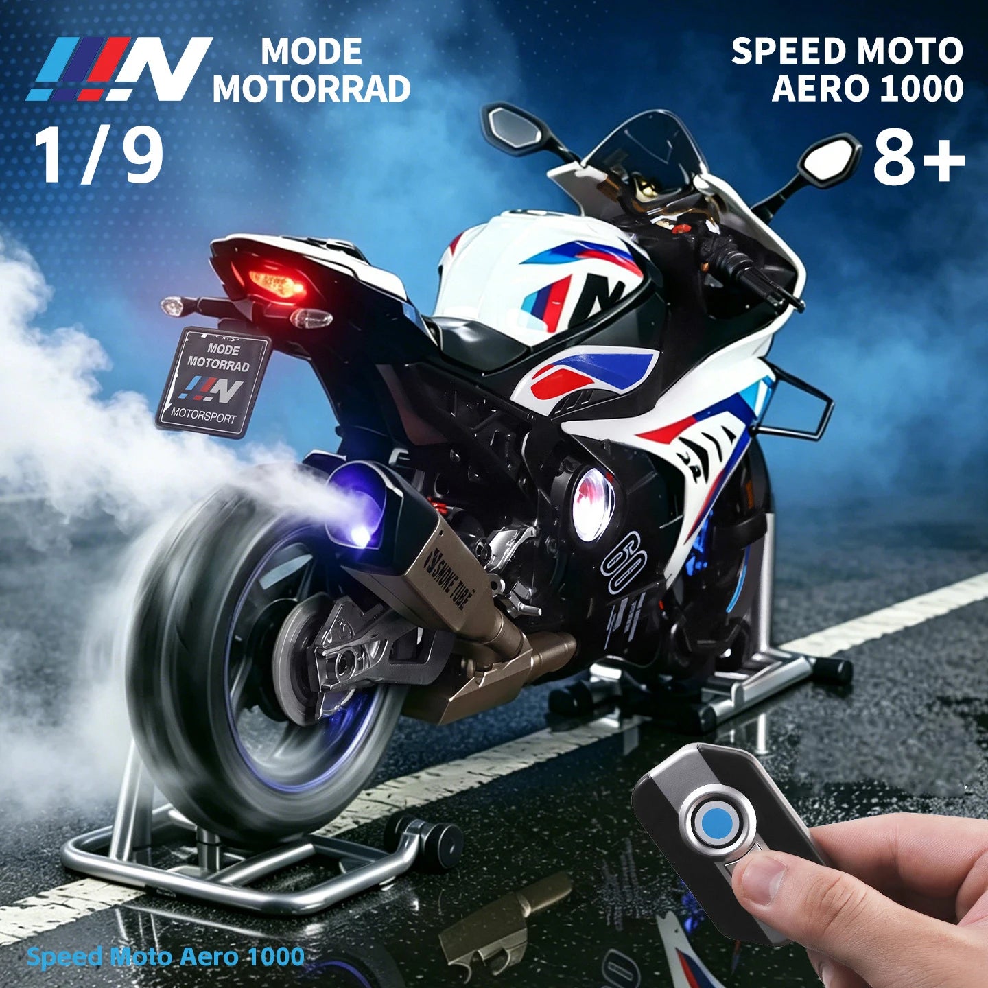 BMW S1000RR 1:9 (Edición humo)