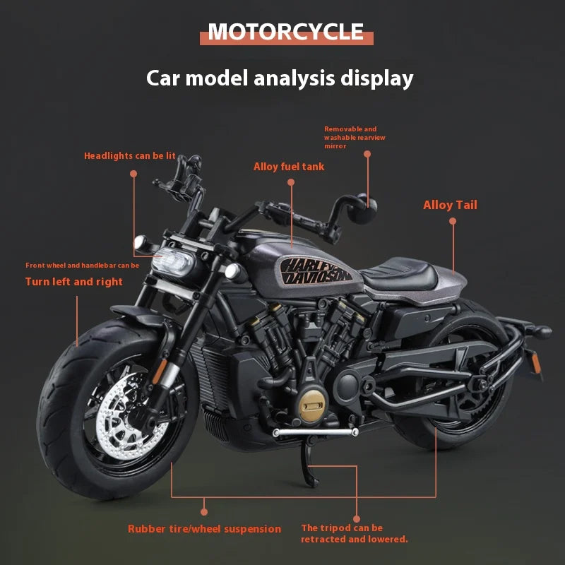 Harley Davidson Sportster 1:12