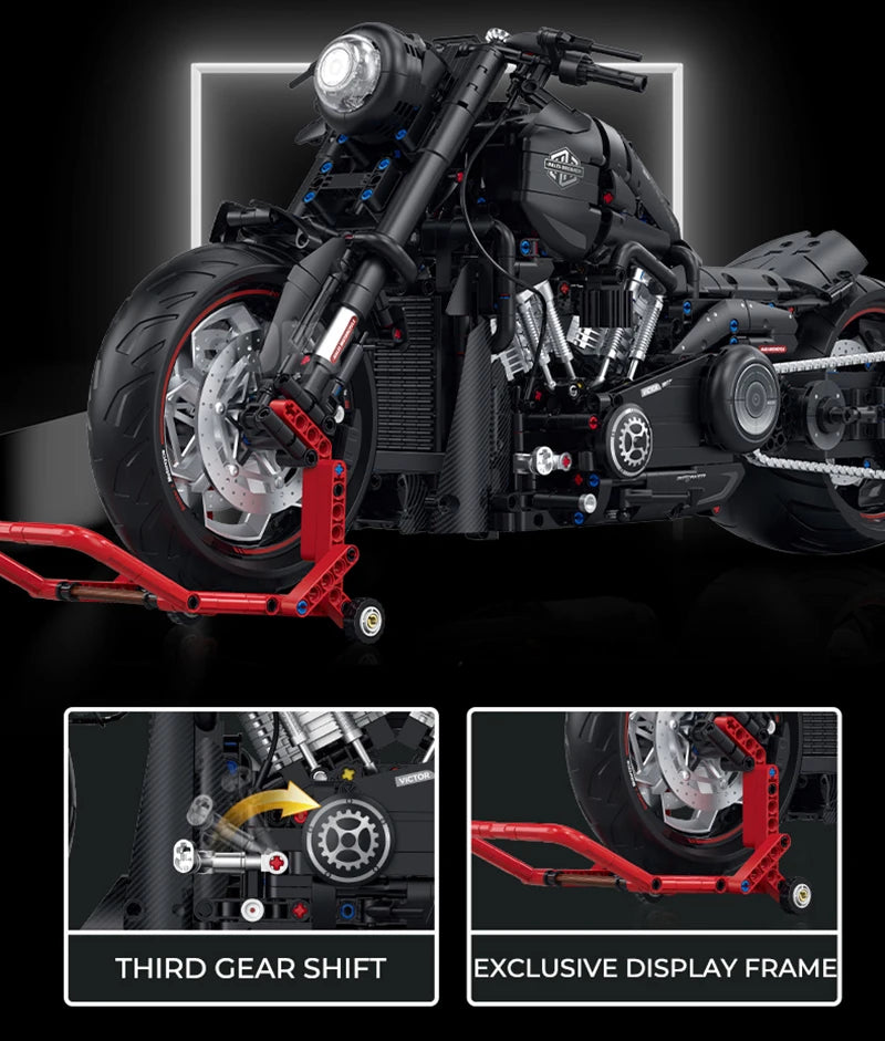 Harley Davidson 1:5 Building Lego