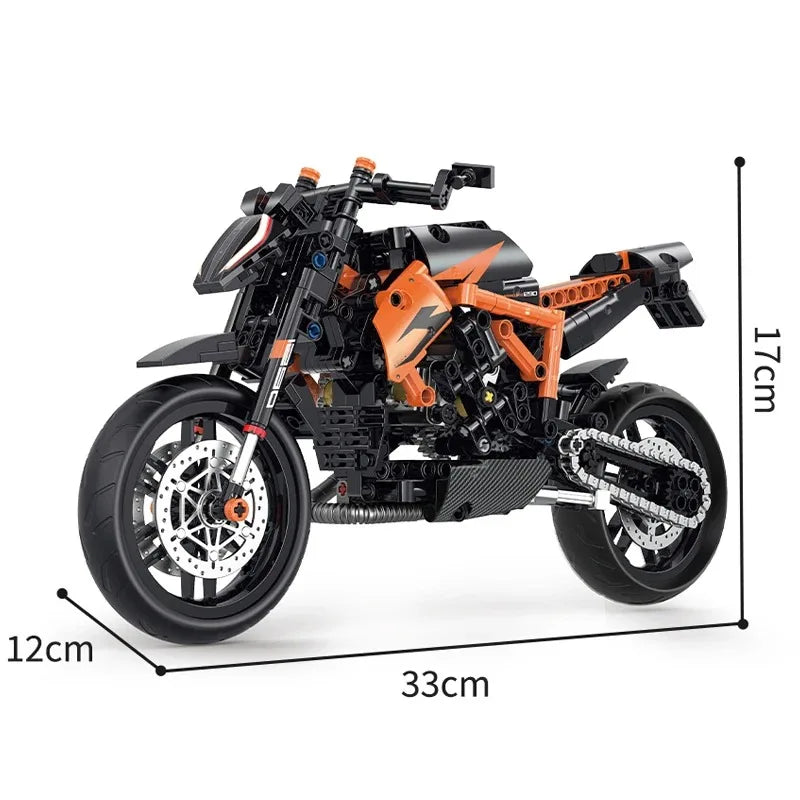 Duke Modelo De Construcción 1:8 579PCS