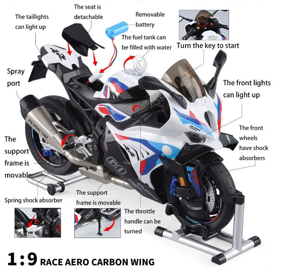 BMW S1000RR 1:9 (Edición humo)