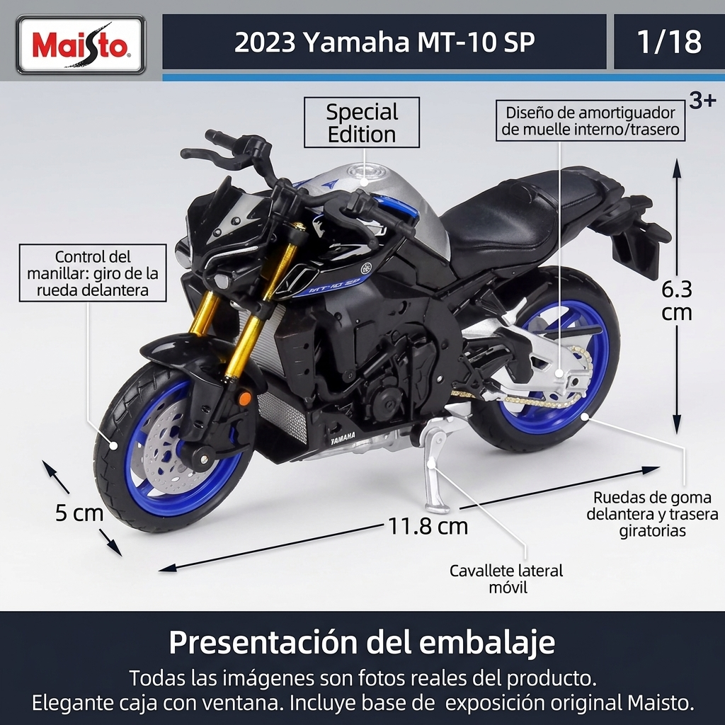YAMAHA MT-10 SP 1:18