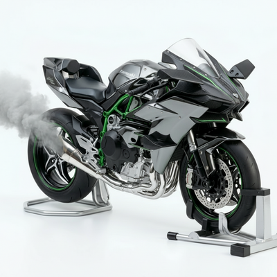 Kawasaki Ninja H2R 1:9 (Edición Humo)