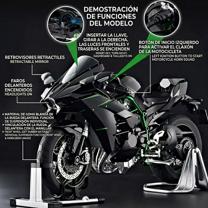 Kawasaki Ninja H2R 1:6